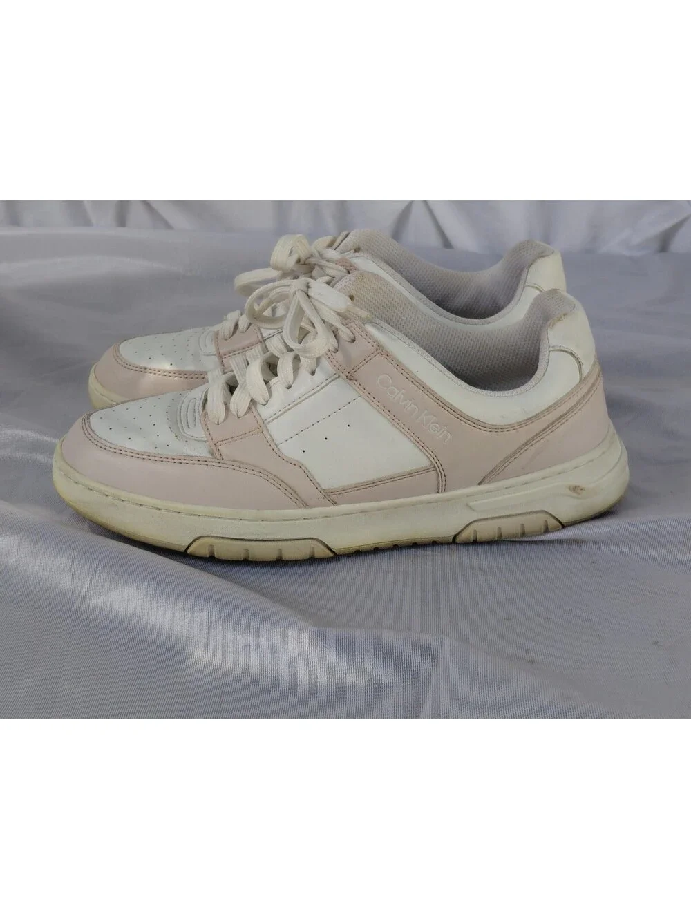Calvin Klein Jeans Hania Women’s Sneakers White/ Pink Size 8